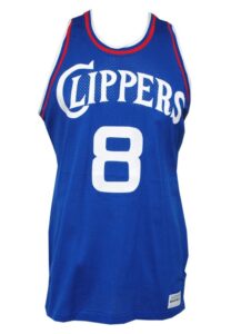 1983-84 Hank McDowell San Diego Clippers Game-Used Road Jersey with Worn Shooting Shirt