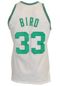 1983-84 Larry Bird Boston Celtics Game-Used Home Jersey