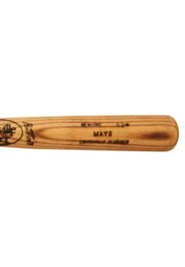 1983-86 Willie Mays NY Mets Special Instructor Pro Model Bat