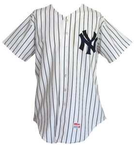 1983 Art Fowler New York Yankees Coaches Worn Home Jersey