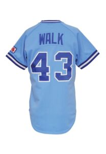 1983 Bob Walk Atlanta Braves Game-Used Road Jersey