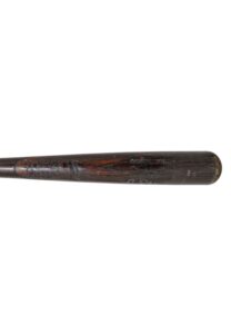 1983 Darryl Strawberry Rookie New York Mets Game-Ready & Autographed Bat