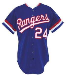 1983 Dave Schmidt Texas Rangers Game-Used Home Jersey & 1984 Dave Schmidt Texas Rangers Game-Used Road Jersey