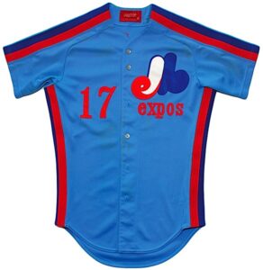 1983 Felipe Alou Montreal Expos Coaches Worn Road Jersey