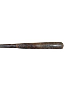 1983 Fred Lynn California Angels Game-Used & Signed Double Knob Bat