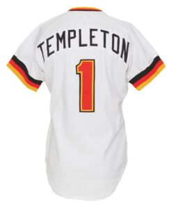 1983 Garry Templeton San Diego Padres Game-Used Home Jersey