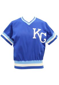 1983 George Brett Kansas City Royals Player-Worn & Autographed Batting Practice Jersey