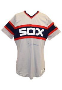 1983 Jerry Koosman Chicago White Sox Game-Used & Autographed Road Jersey