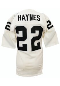 1983 Mike Haynes Los Angeles Raiders Game-Used & Autographed Jersey