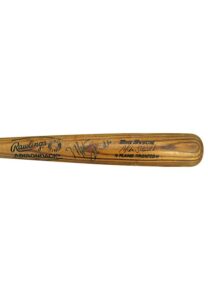 1983 Mike Schmidt Philadelphia Phillies Game-Used & Autographed Bat