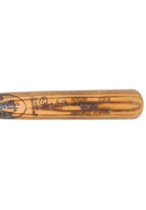 1983 Ozzie Smith Game-Used & Autographed Bat