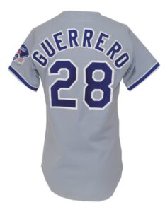 1983 Pedro Guerrero LA Dodgers Game-Used Road Jersey