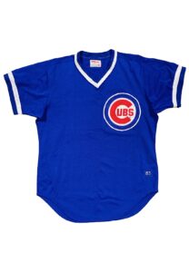 1983 Ryne Sandberg Chicago Cubs Player Worn BP Jersey