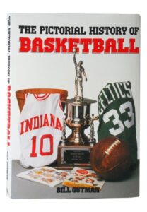 1983 “The Pictorial History of Basketball” Hardcover Book Autographed by George Mikan & Bob Cousy