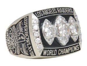 1983 Tony Caldwell Los Angeles Raiders Super Bowl XVIII Championship Players Ring