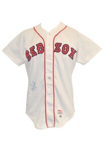 1983 Wade Boggs Boston Red Sox Game-Used & Autographed Home Jersey