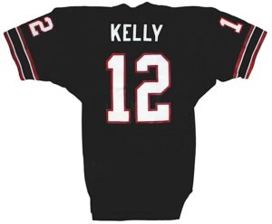 1984-1985 Jim Kelly Rookie Era Houston Gamblers USFL Game-Used Home Jersey