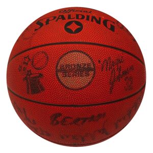 1984-1985 LA Lakers World Championship Team Autographed Basketball