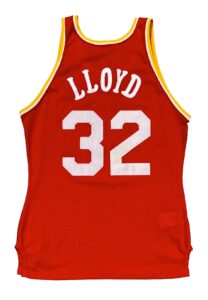 1984-85 Lewis Lloyd Houston Rockets Game-Used Jersey