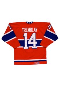 1984-85 Mario Tremblay Montreal Canadiens Game-Used Jersey (Photo-Matched • Repairs)