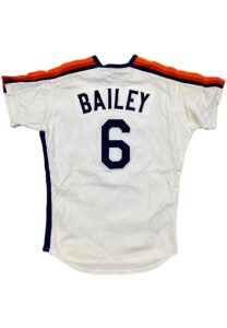 1984-85 Mark Bailey Houston Astros Game-Used Jersey