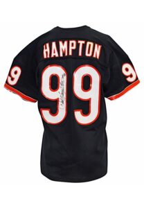 1984-87 Dan Hampton Chicago Bears Game-Used & Autographed Home Jersey