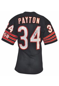 1984-87 Walter Payton Chicago Bears Game-Used Autographed Home Jersey