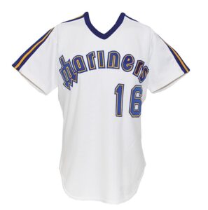 1984 Al Cowens Seattle Mariners Game-Used Home Jersey