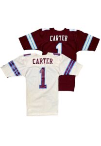 1984 Anthony Carter Michigan Panthers USFL Game-Used Jerseys