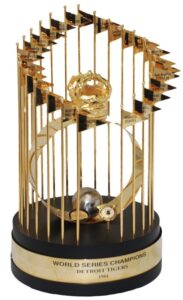 1984 Detroit Tigers World Championship Trophy