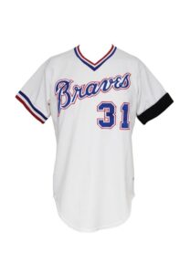 1984 Donny Moore Atlanta Braves Game-Used Home Jersey