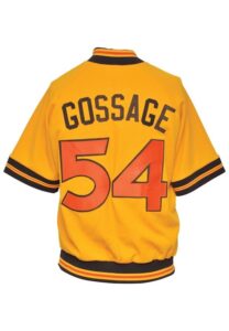 1984 Goose Gossage San Diego Padres Autographed Warm-Up Top