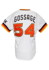 1984 Goose Gossage San Diego Padres Game-Used Home Jersey