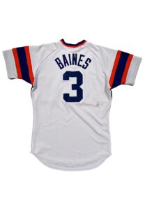 1984 Harold Baines Chicago White Sox Game-Used Road Jersey