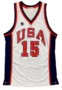 1984 Jeff Turner Team USA Olympic Game-Used Jersey