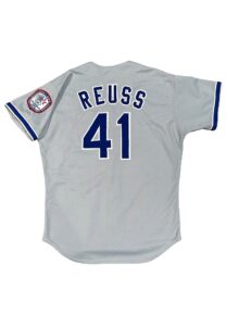 1984 Jerry Reuss LA Dodgers Game-Used Road Jersey