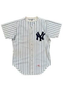 1984 Ken Griffey Sr. NY Yankees Game-Used Jersey