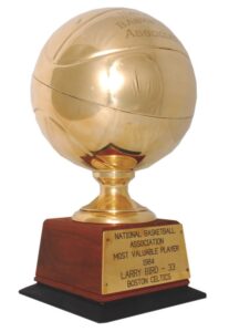 1984 Larry Bird Boston Celtics Replica NBA Most Valuable Player Award