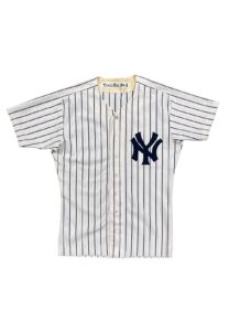 1984 Lou Piniella New York Yankees Game-Used Home Jersey