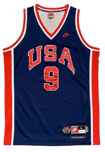 1984 Michael Jordan USA Olympic Basketball Autographed Jersey