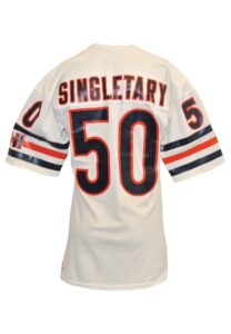 1984 Mike Singletary Chicago Bears Game-Used Road Jersey