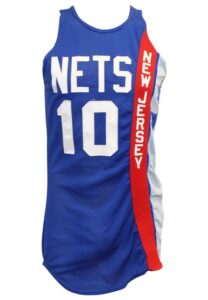 1984 Otis Birdsong New Jersey Nets Game-Used Road Jersey