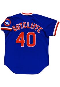 1984 Rick Sutcliffe Chicago Cubs Game-Used Jersey