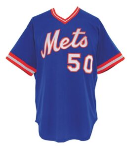 1984 Sid Fernandez New York Mets Game-Used Alternate Jersey