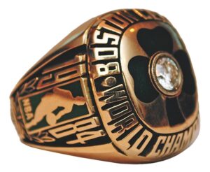 1984 World Championship Boston Celtics Ring