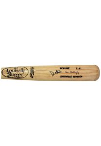 1985-86 Don Mattingly New York Yankees Game-Used & Autographed Bat