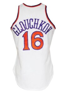 1985-86 Georgi Glouchkov Phoenix Suns Game-Used Home Uniform