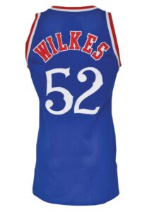 1985-86 Jamaal Wilkes LA Clippers Game-Used Road Jersey