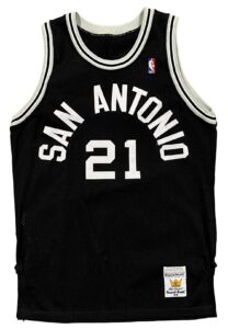 1985-89 San Antonio Spurs Game-Issued Jersey #21