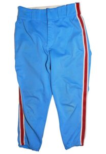 1985 Al Holland Philadelphia Phillies Game-Used Road Pants